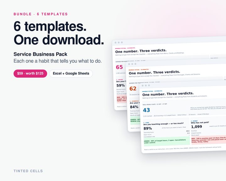 Service Business Pack